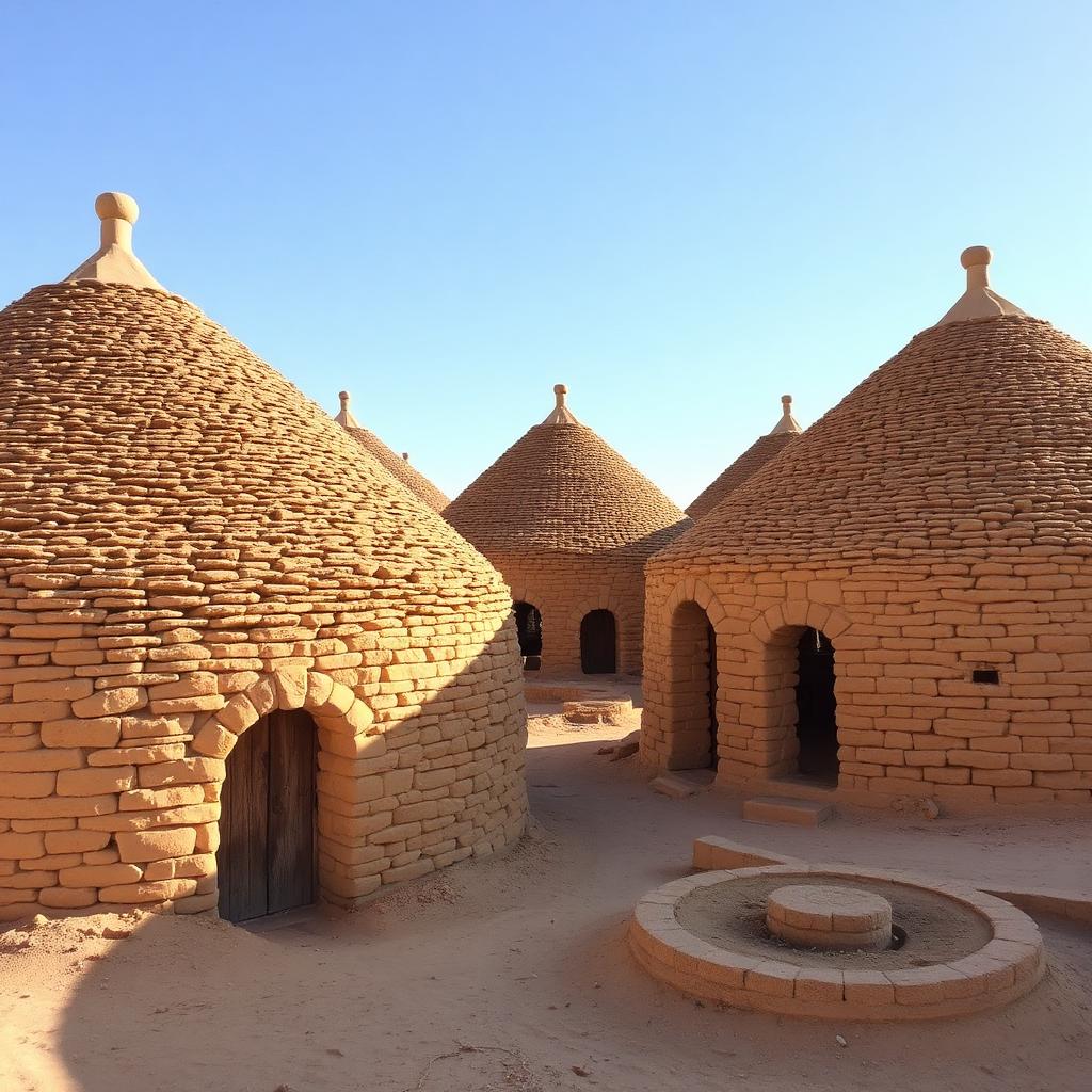 Beehive mud-brick houses of Harran